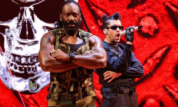 Booker T Bad Bunny WrestleMania 37