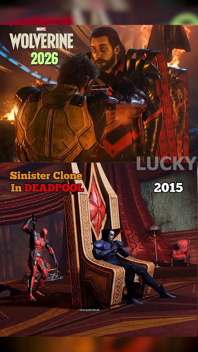 Deadpool vs Wolverine defeating Sinister