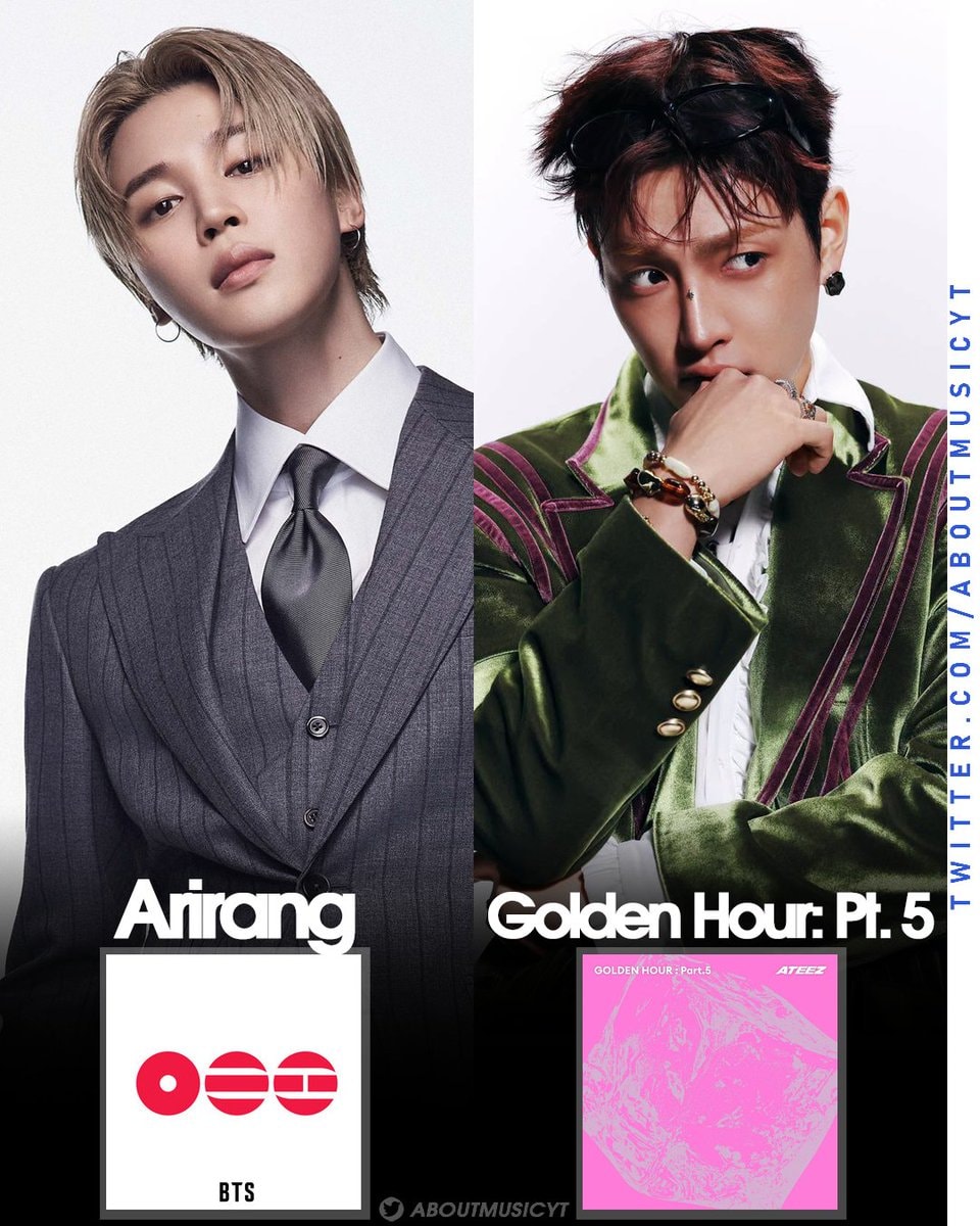 K-pop albums Billboard 200 #1 2026