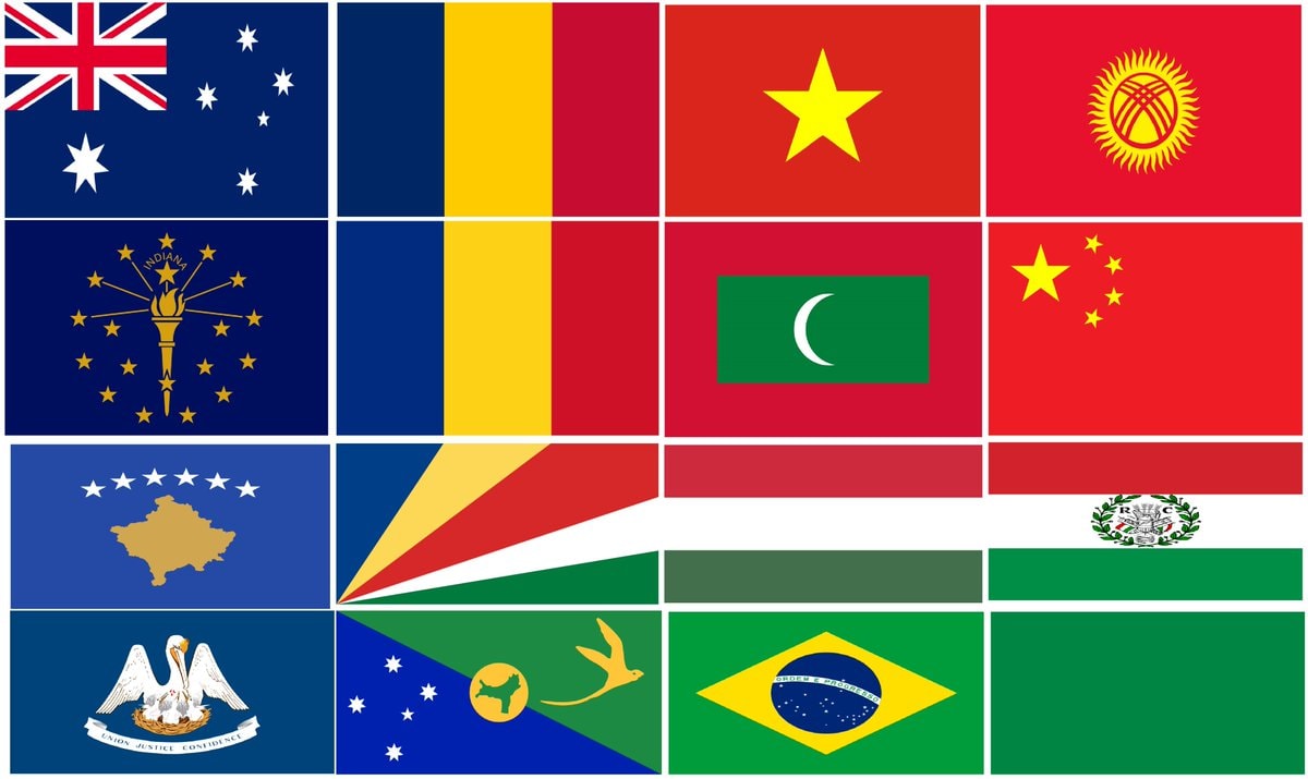 peak flag combination