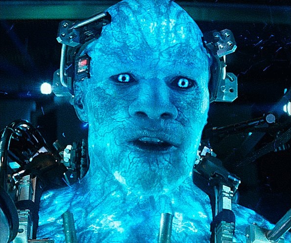 Electro crackling energy from The Amazing Spider-Man 2