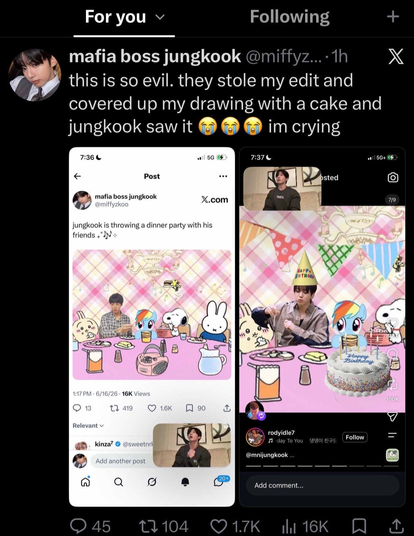 Jungkook photo choice (photo 2 of 2)