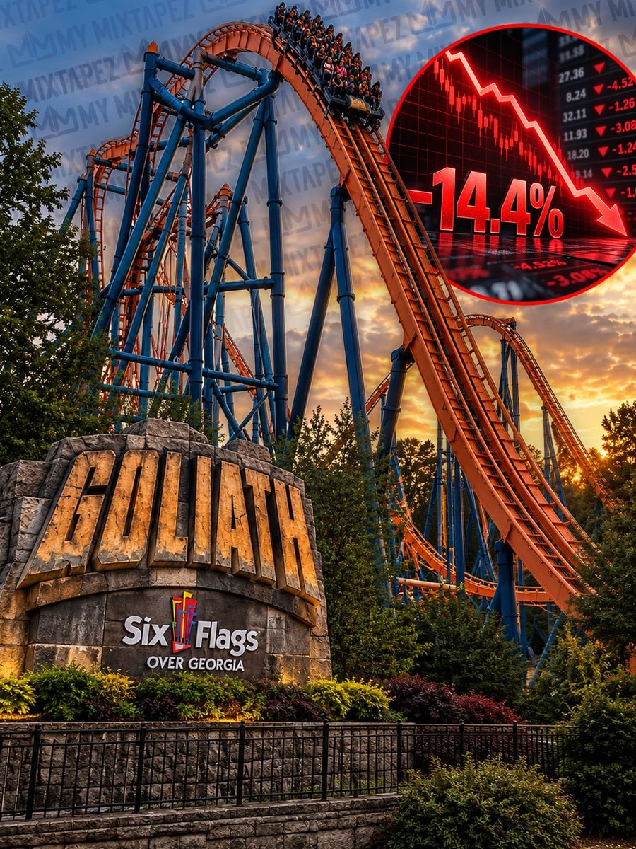 Six Flags stock drops 14% after coaster incident