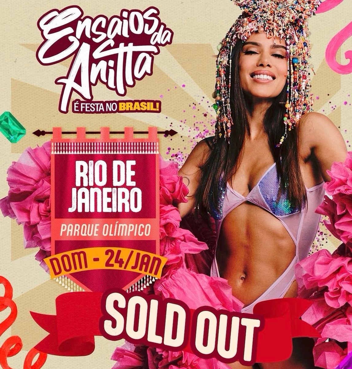Anitta Rehearsals Rio de Janeiro