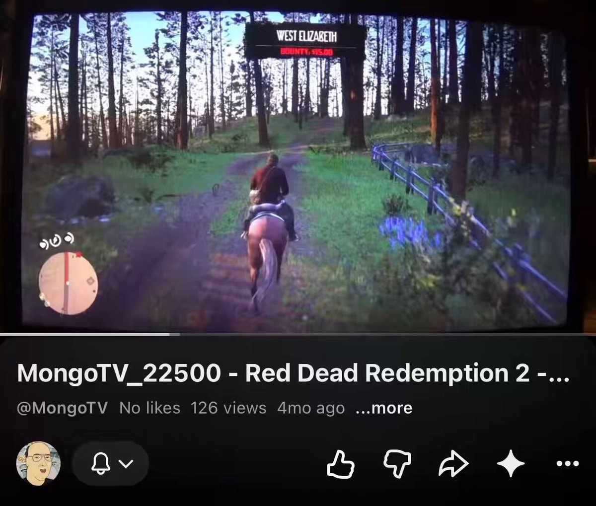 Red Dead Redemption 2 4 FPS gameplay