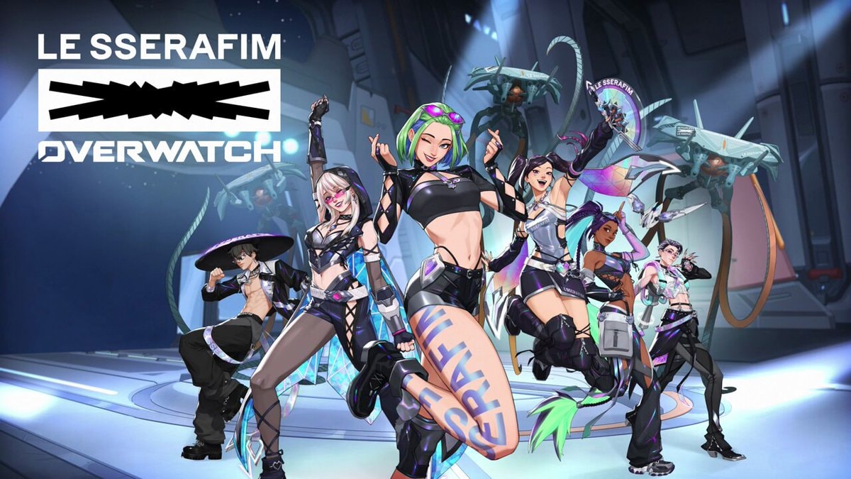 Overwatch x LE SSERAFIM collaboration Overwatch x LE SSERAFIM collaboration