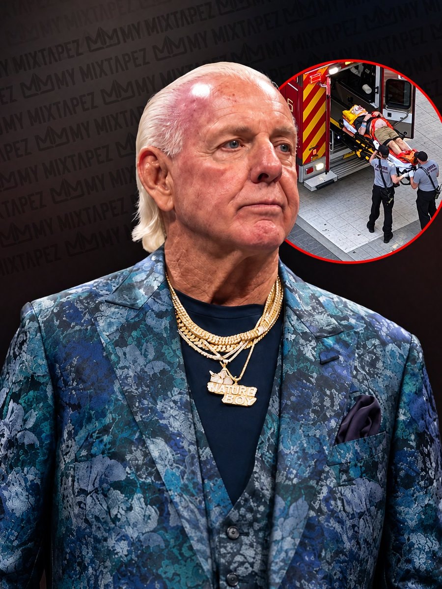 Ric Flair hospitalized after Florida fall