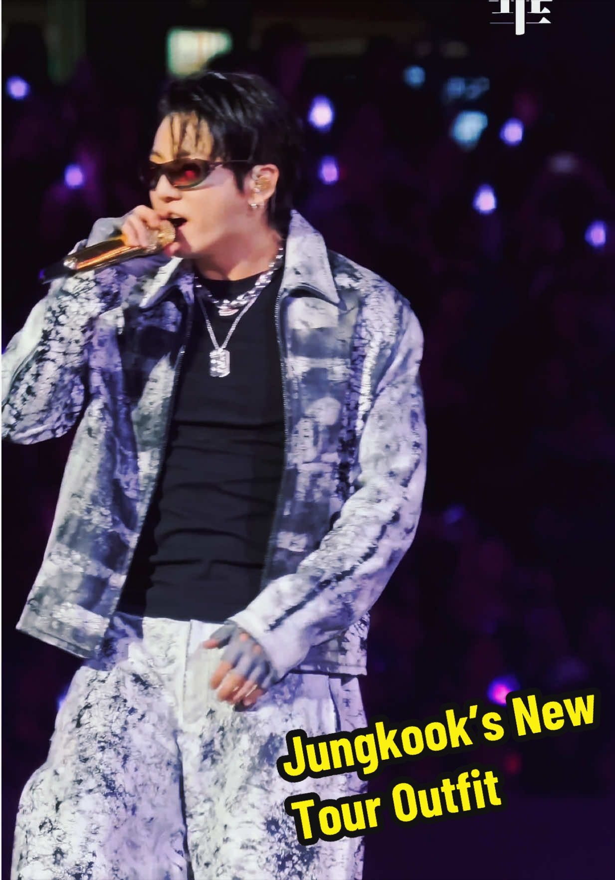 Jungkook new tour outfit