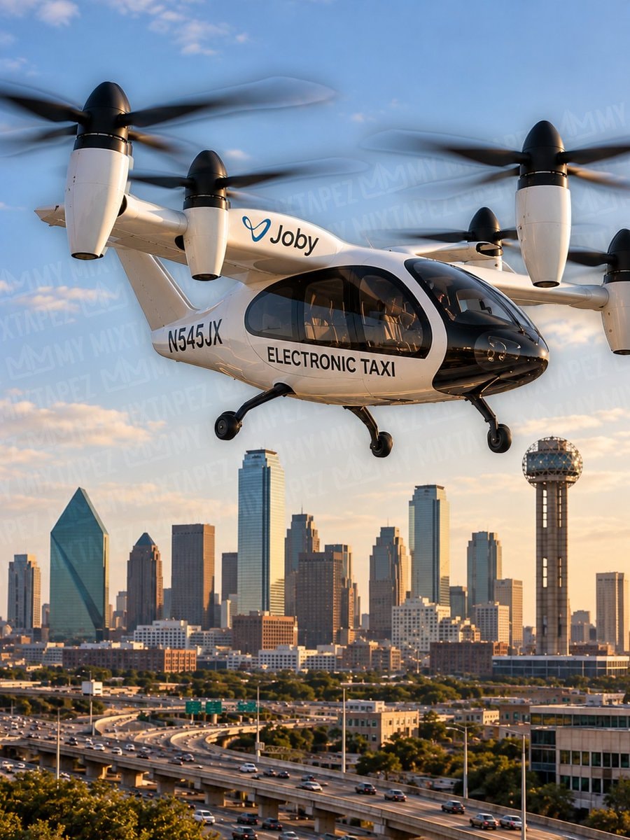 Electric air taxis tested in North Texas