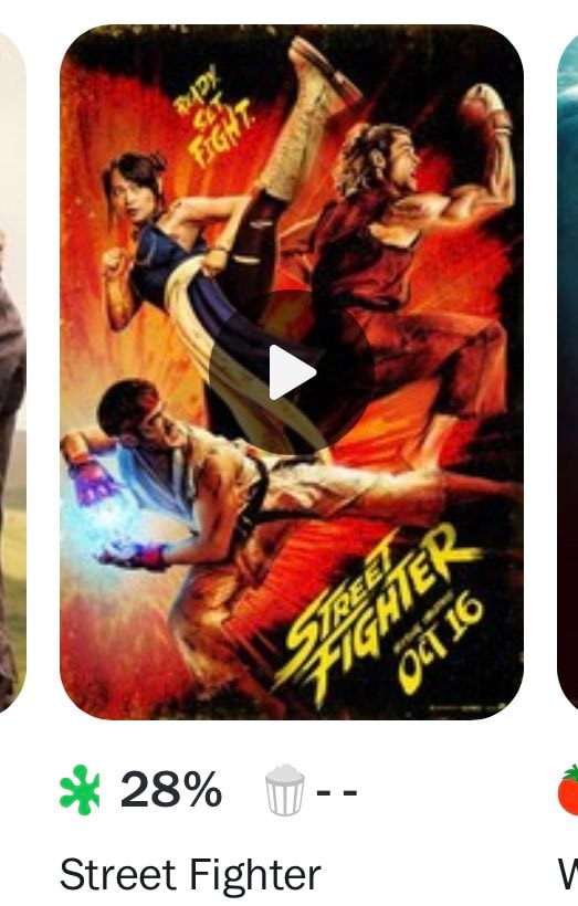 Street Fighter movie poster