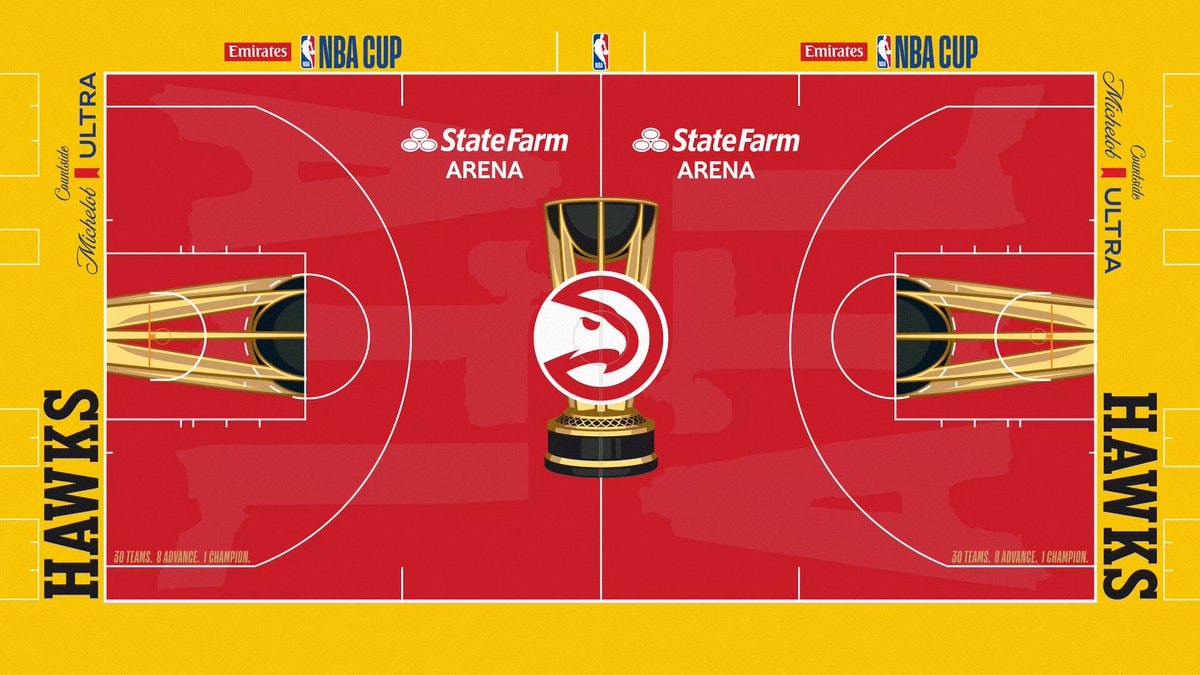 30 NBA Cup courts