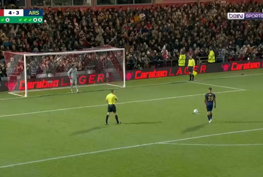 soccer game moment