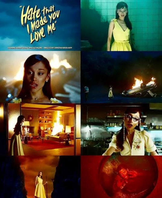 Ariana Grande hate that I made you love me #1 global Spotify (photo 2 of 2)