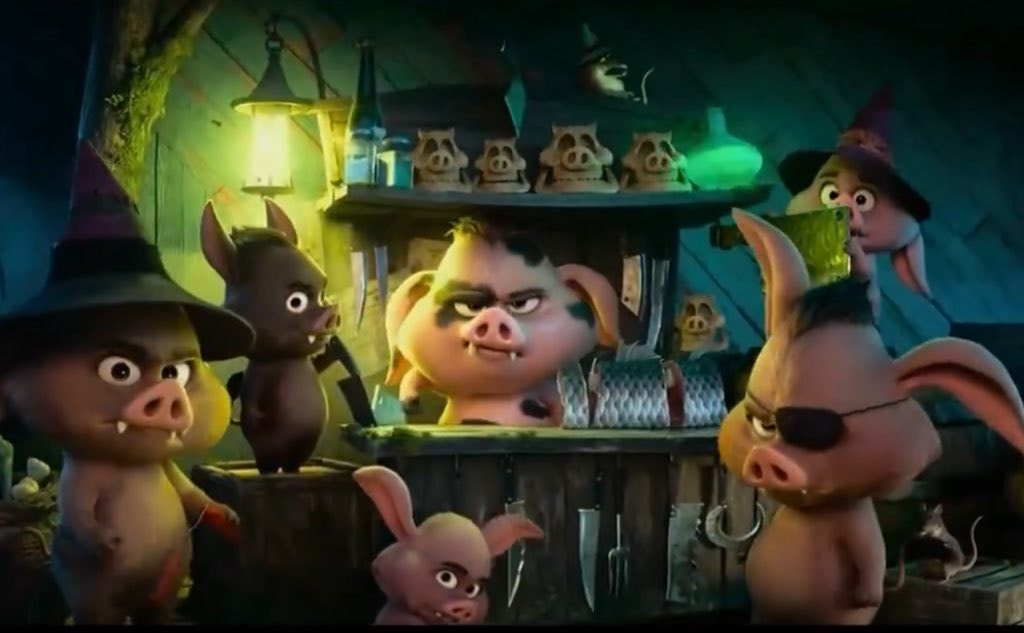 Disney Animation HEXED pigs Disney Animation HEXED pigs