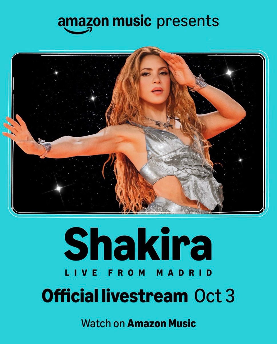 Shakira Las Mujeres Ya No Lloran Madrid Livestream