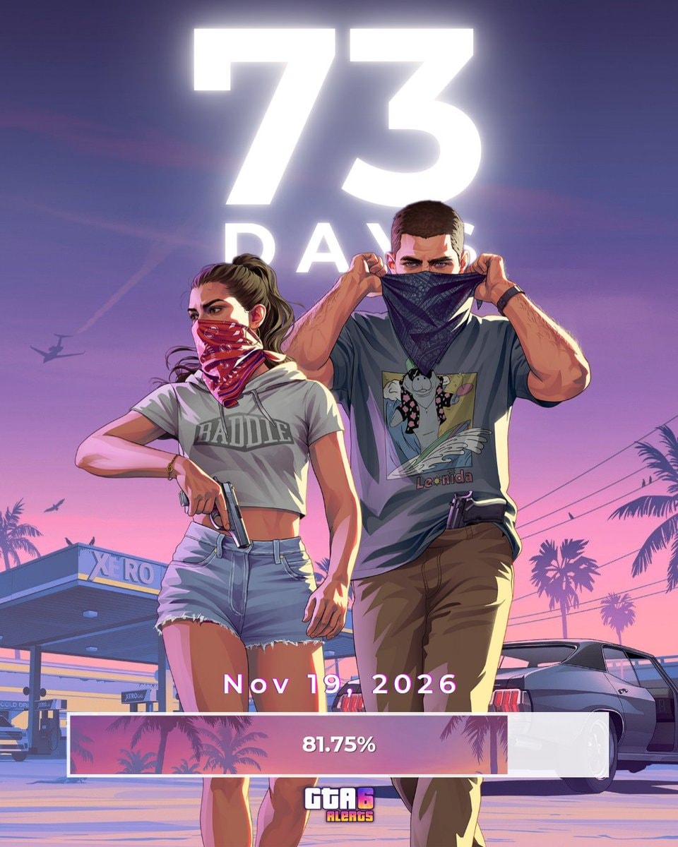 GTA 6 73 Days Countdown