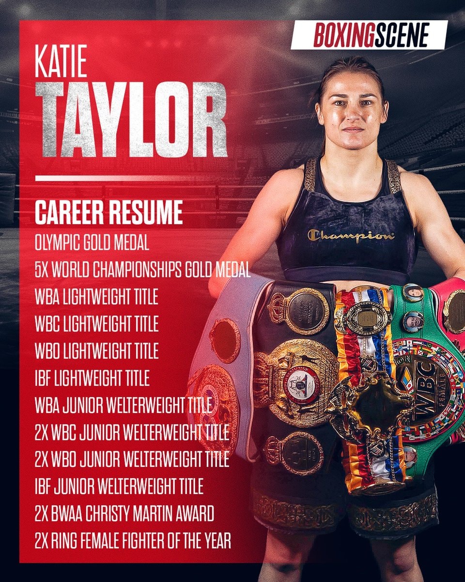 Katie Taylor retires from boxing
