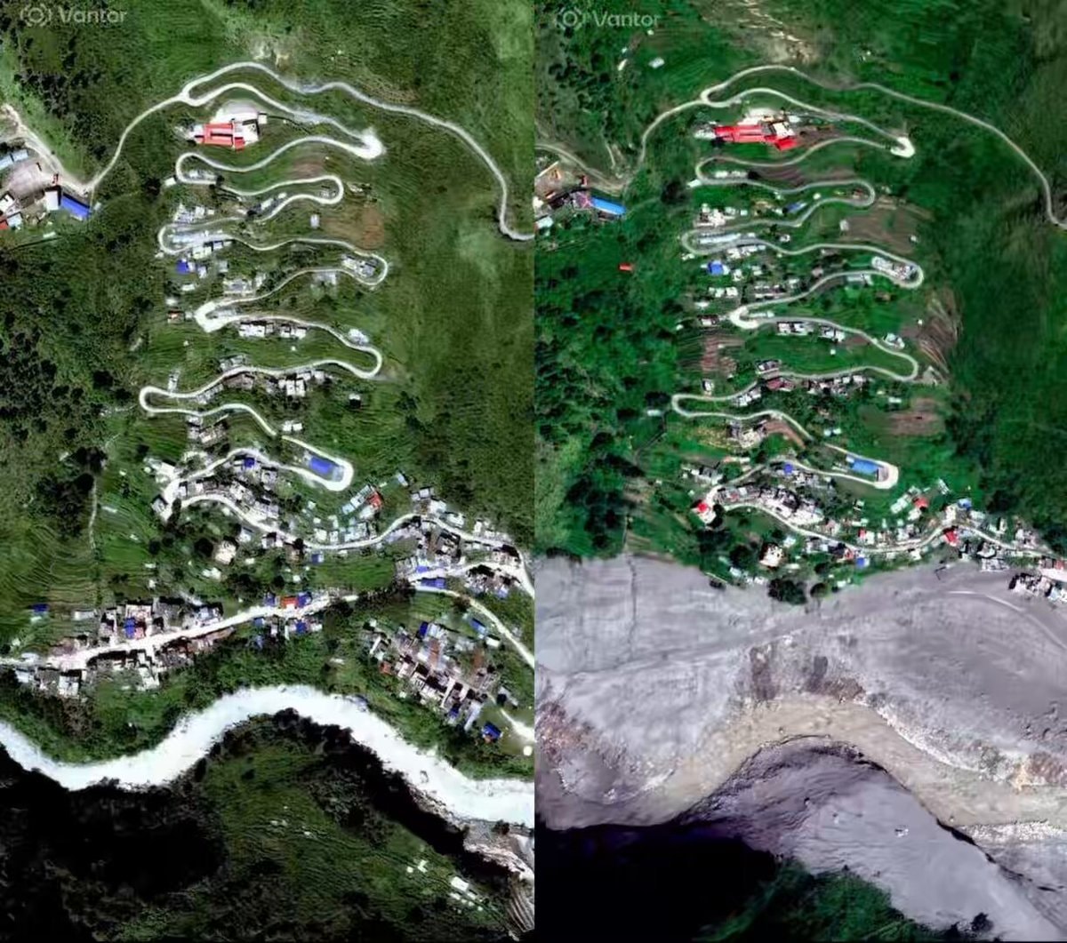 Nepal flood devastation