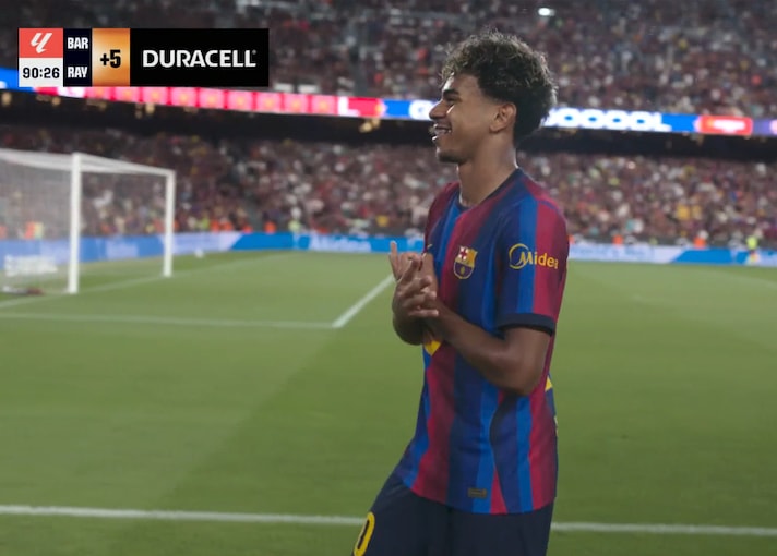 Lamine Yamal two goals