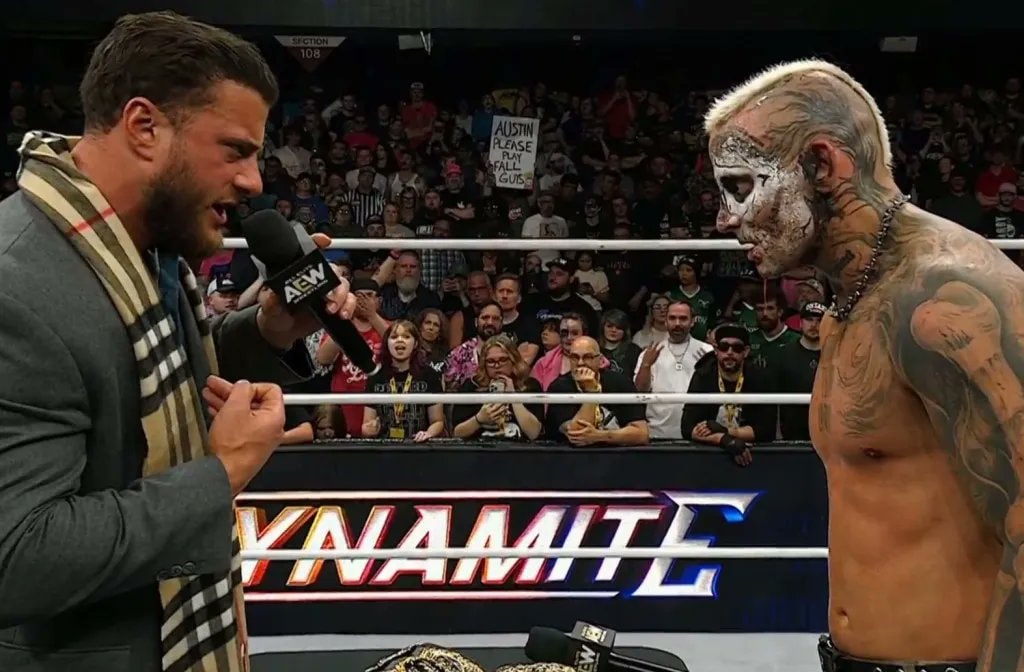 MJF vs Darby Allin AEW Dynamite