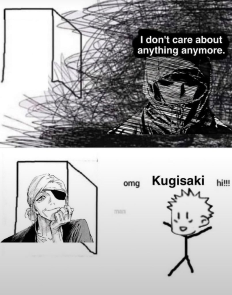 Kugisaki saves the vibe