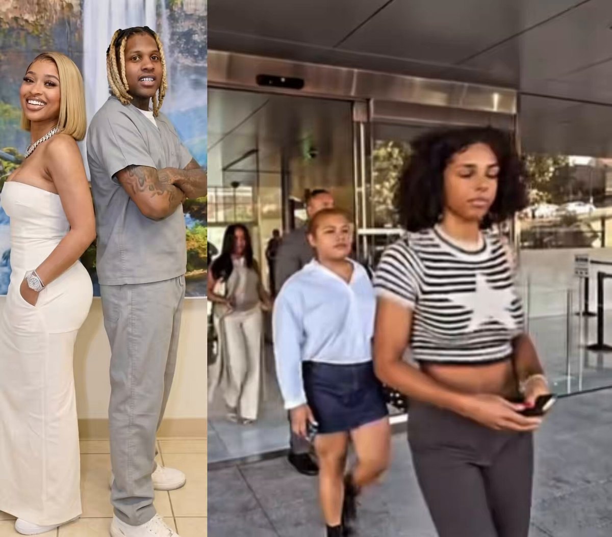 Lil Durk wife India courthouse