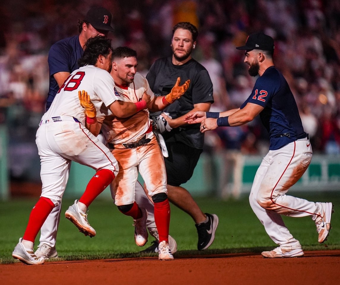 Boston Red Sox celebration