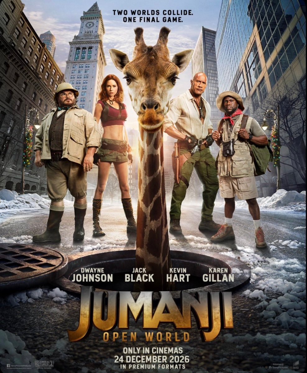 Jumanji: Open World poster Jumanji: Open World poster