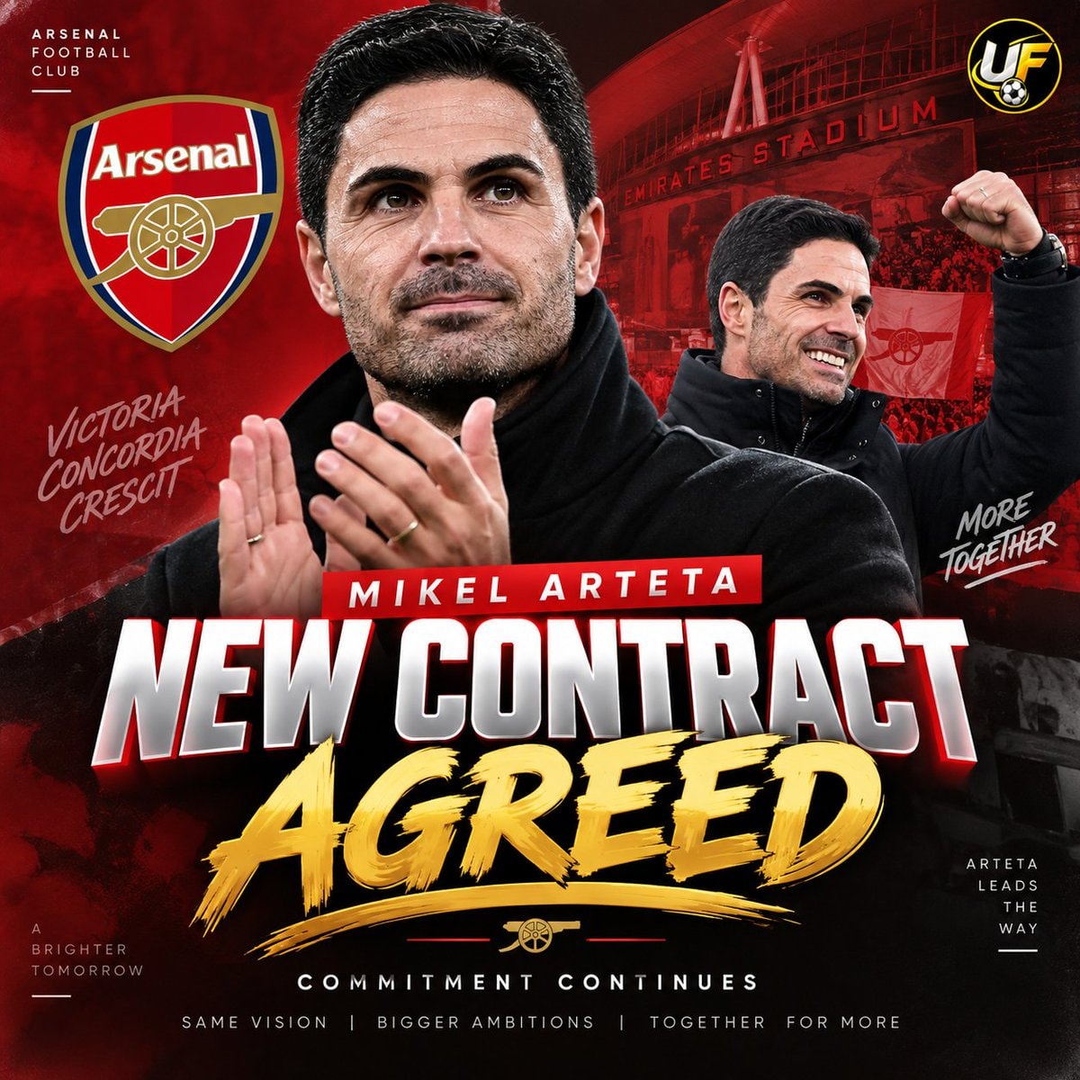 Mikel Arteta new Arsenal contract Mikel Arteta new Arsenal contract