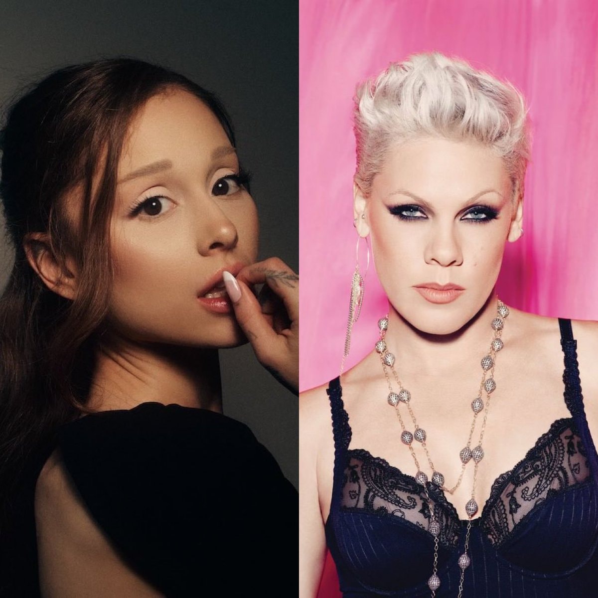 Ariana Grande P!nk Instagram unfollow