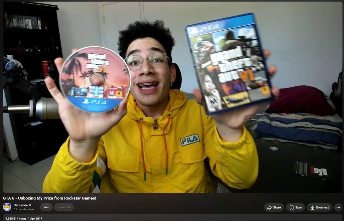 GTA 6 physical disc