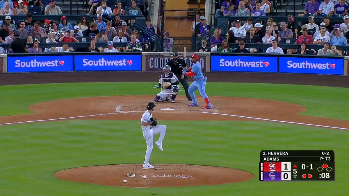 Ivan Herrera two-run home run