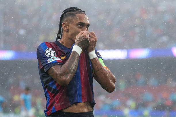 Raphinha 7 goals 5 matches