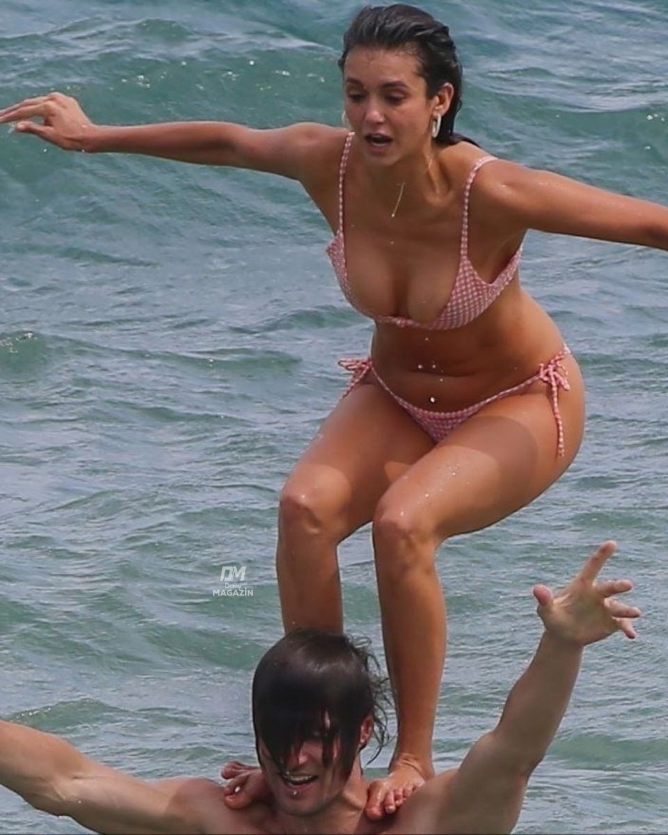 Nina Dobrev checked bikini vacation (photo 1 of 2)