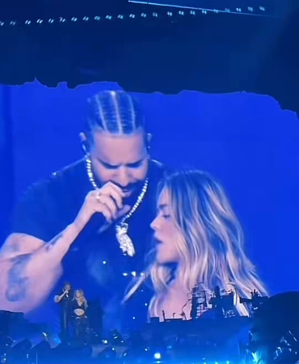Karol G dances on Drake Houston