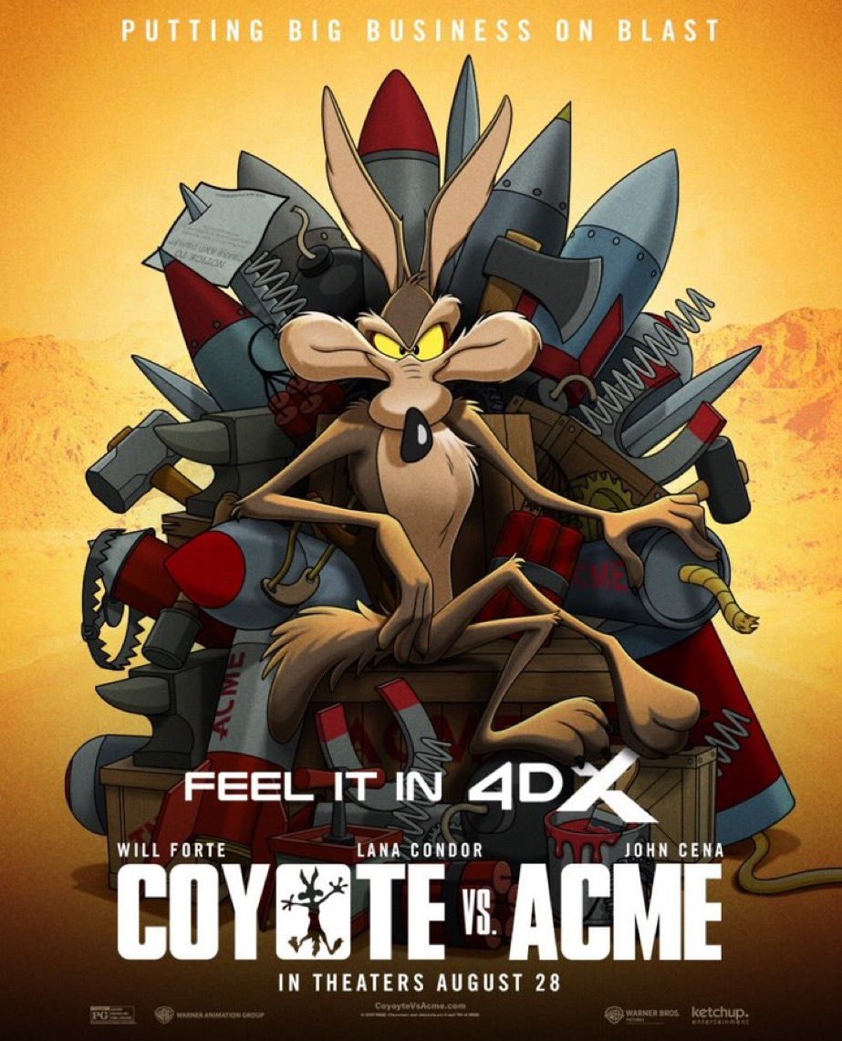 Coyote vs Acme preview box office (photo 1 of 2)