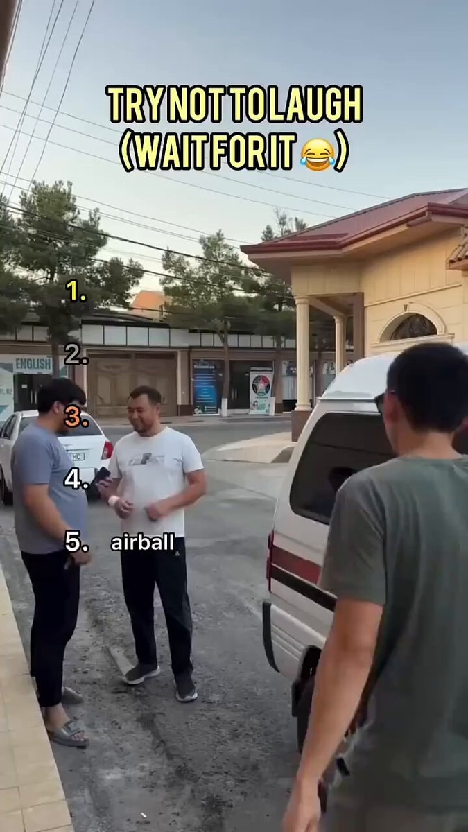 Try not to laugh airball