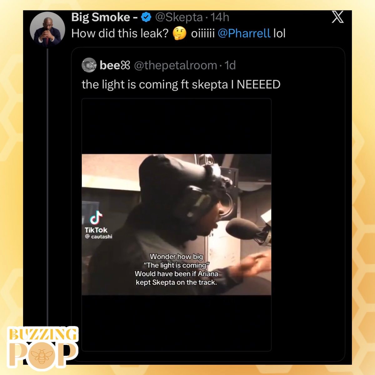 Skepta reacts to Ariana Grande leak (photo 2 of 2)