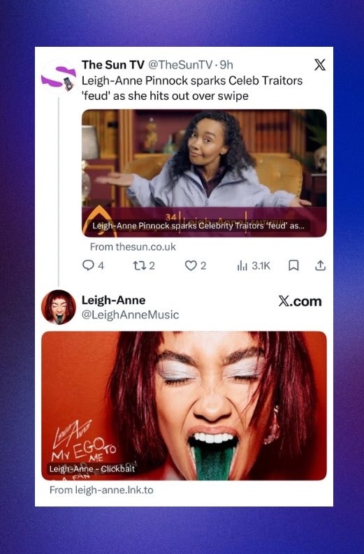 Leigh-Anne Clickbait single (photo 2 of 2)