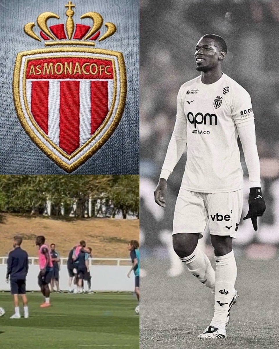 Paul Pogba AS Monaco contract terminated