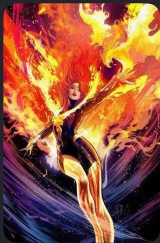 Dr. Manhattan vs Jean Grey (photo 2 of 2)