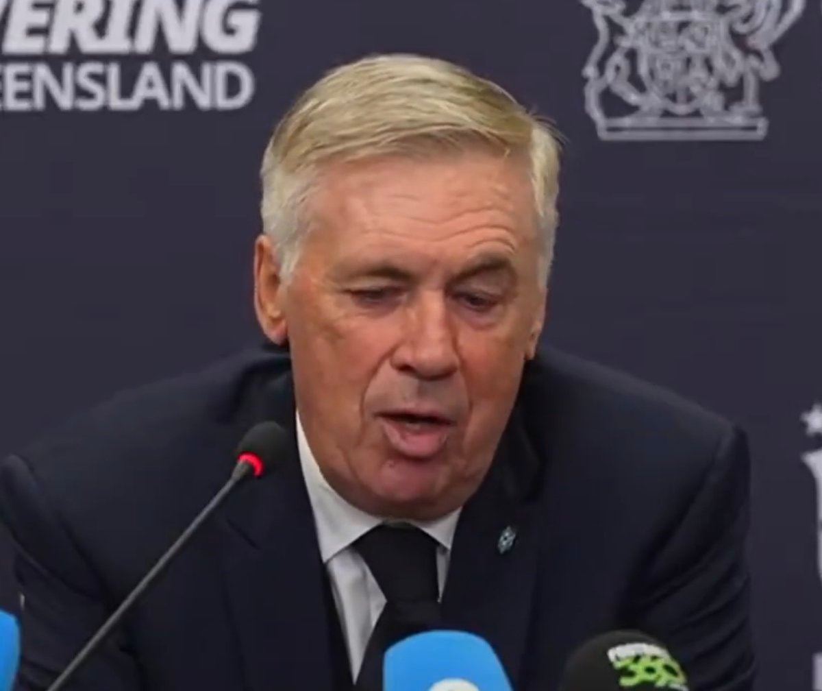 Carlo Ancelotti on Vinicius Junior Brazil