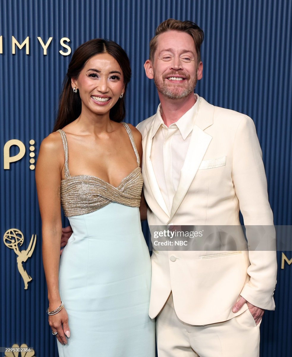 Macaulay Culkin Brenda Song 78th Emmy Awards