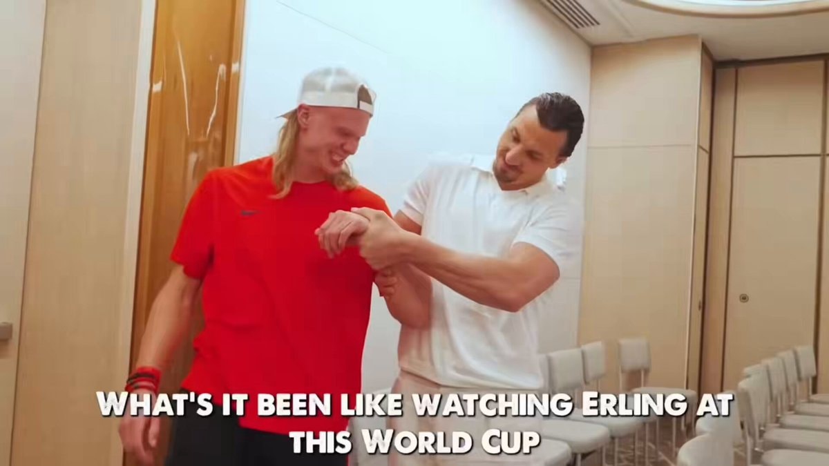 Zlatan on Haaland World Cup