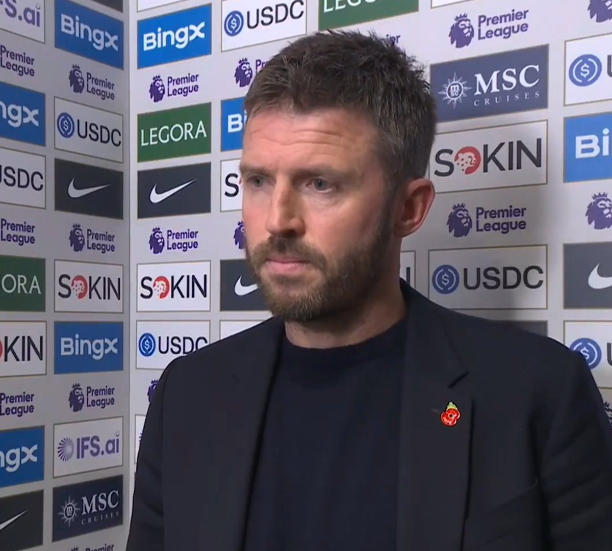 Michael Carrick on first half danger