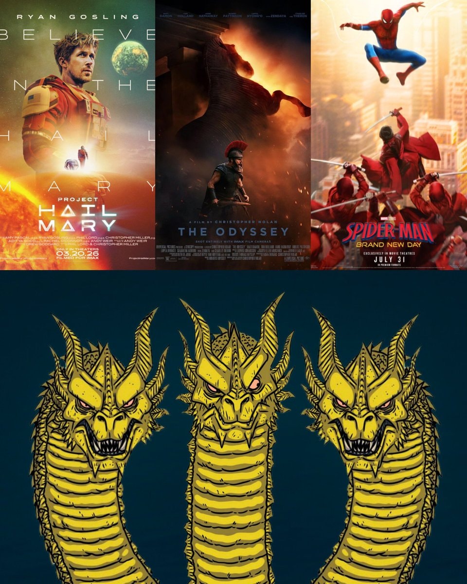 Big 3 movies of 2026