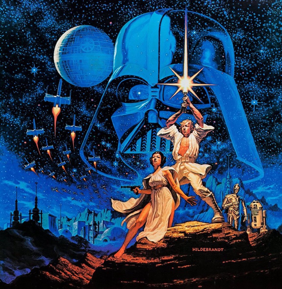 Brothers Hildebrandt STAR WARS 1977 poster