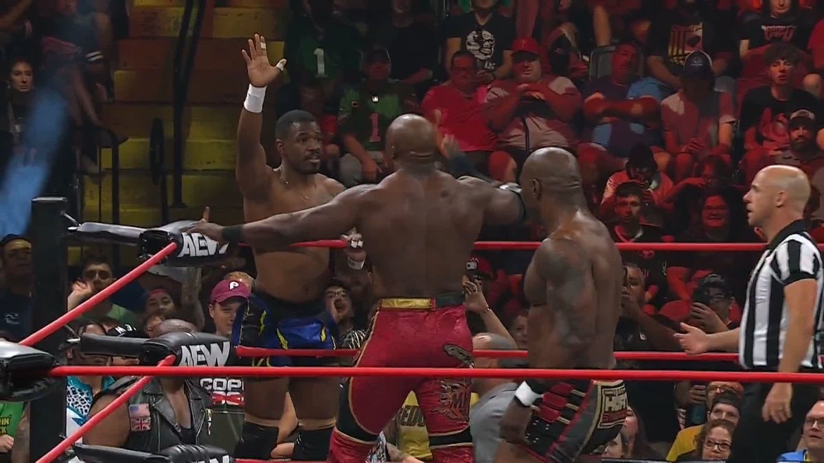 AEW wrestling moment