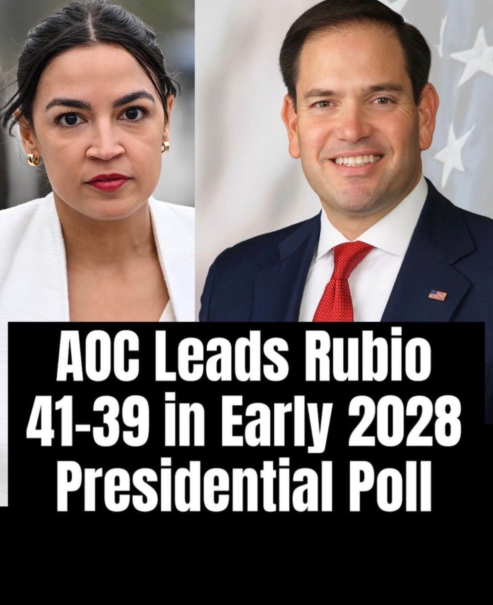 AOC vs Rubio 2028 Poll AOC vs Rubio 2028 Poll