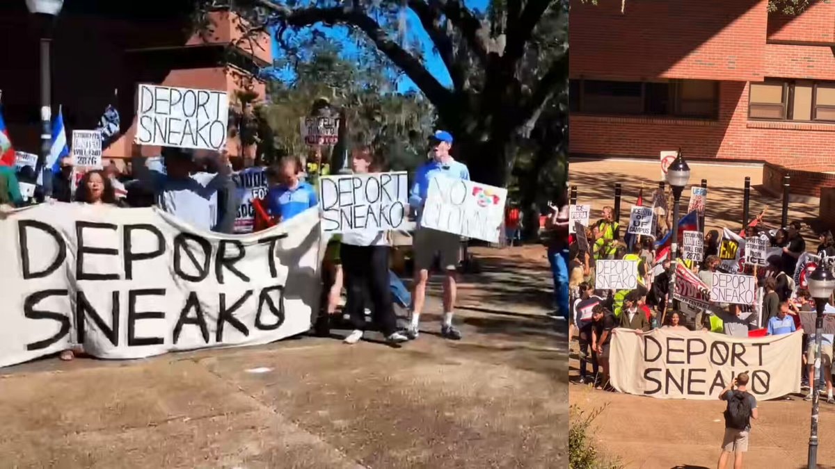 Miami college protest Sneako
